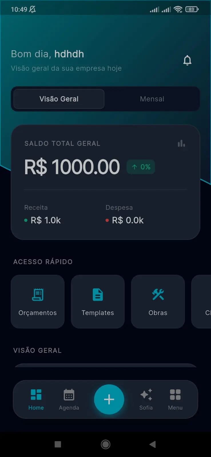 Servora Dashboard